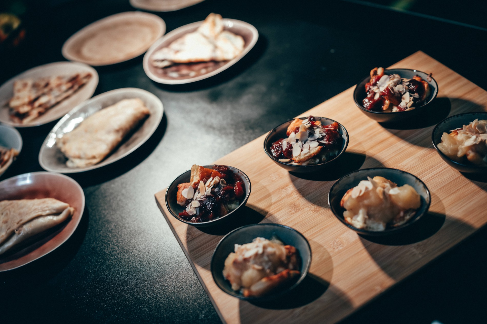 Live-Cooking in der offenen Küche