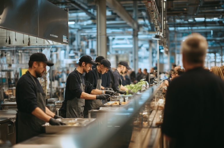 Mobile Großkantine Turn Arounds Industrie compressed 120 160kb