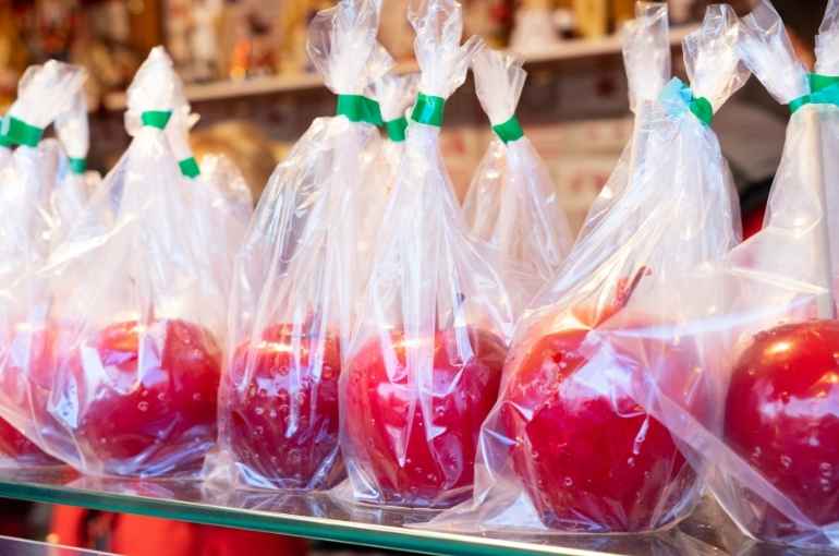 Kandierter Apfel Firmen Weihnachtsmarkt Koeln